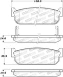 StopTech Street Brake Pads - Front