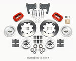 Wilwood Forged Dynalite Front Kit 12.19in Red 65-72 CDP C Body -Drum