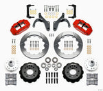 Wilwood Narrow Superlite 6R Front Hub Kit 12.88in Red 59-64 Chevy Impala / 63-64 Corvette