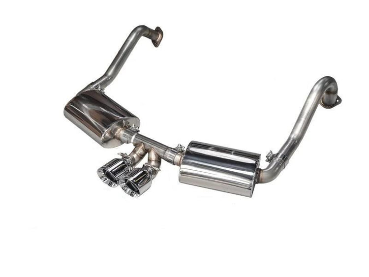 AWE Tuning Porsche 981 Performance Exhaust System - With Chrome Silver Tips - autotalent