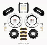 Wilwood TX6R Rear Kit 15.50in Black 2005-2012 Ford F250/F350 4WD