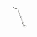 MagnaFlow 52218 oem grade direct-fit catalytic converter, opposite side view of the turntable spin