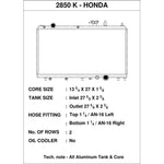 CSF Performance Radiator For Honda - Autotalent