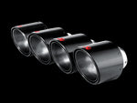 Akrapovic 06-13 Chevrolet Corvette ZO6/ZR1 (C6) Tail Pipe Set (Carbon 125 mm)