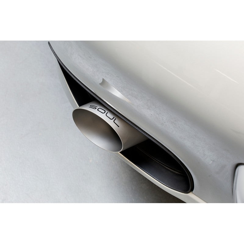Soul Performance X-Pipe Exhaust with Tips For Porsche 997.2 Turbo - AutoTalent