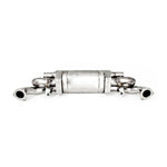 Tubi Style Loud Stainless Steel Central Exhaust W Valve | Porsche 991 Carrera S 2012-2016