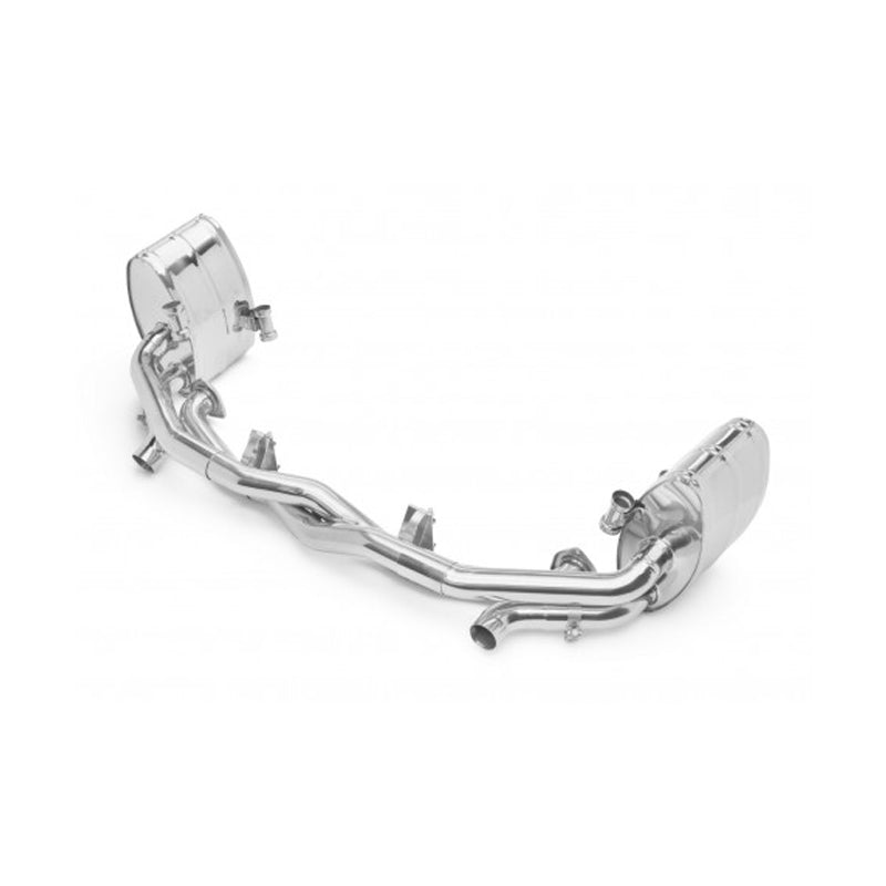 Tubi Style Stainless Steel Side & Central Mufflers Kit | Porsche 997.2 Carrera & Carrera S 2009-2011