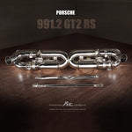 Fi Exhaust Axle-back System with Catless Downpipe for Porsche 991.2 GT2 RS 2018-2020