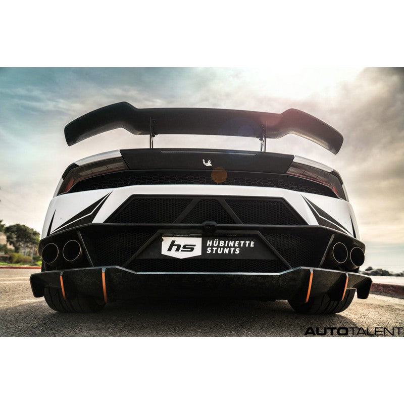 1016 Industries Aero Rear Bumper For Lamborghini Huracan LP-580 - AutoTalent