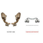 Fabspeed Side Muffler Bypass Pipes for Porsche 997.2 Carrera 2009-2011