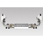 Tubi Style Stainless Steel Side & Central Mufflers Kit | Porsche 991.1 Carrera 2012-2016