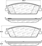 StopTech Street Select Brake Pads