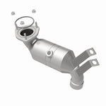 MagnaFlow 51430 oem grade direct-fit catalytic converter, rear view of the turntable spin