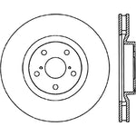 StopTech Power Slot 5/93-98 Supra Turbo Front Right SportStop CRYO Slotted Rotor