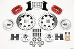 Wilwood Dynapro Dust-Boot Front Kit 12.19in Drilled Red 67-69 Camaro 64-72 Nova Chevelle