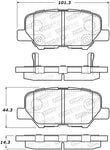 StopTech Street Brake Pads - Front