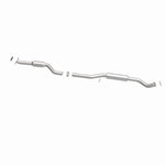 MagnaFlow 52217 oem grade direct-fit catalytic converter, side view of the turntable spin