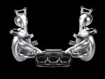 Akrapovic 10-15 Ferrari 458 Italia/458 Spyder Slip-On Line (Titanium) w/ Carbon Tips