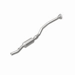MagnaFlow 4481658 carb direct-fit catalytic converter, rear view of the turntable spin