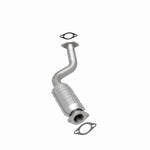 MagnaFlow 51317 oem grade direct-fit catalytic converter, rear three-quarter view of the turntable spin