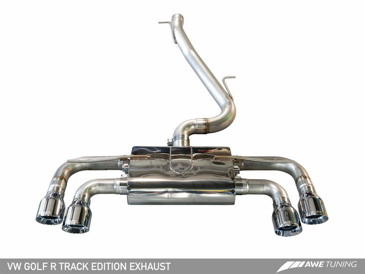 AWE Tuning Track Edition Cat-Back Exhaust For Volkswagen Golf R MK7 2015