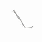 MagnaFlow 52218 oem grade direct-fit catalytic converter, rear three-quarter view of the turntable spin