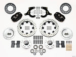 Wilwood Forged Dynalite Front Kit 11.75in Drilled 59-64 Chevy Impala / 63-64 Corvette