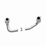 MagnaFlow 49638 oem grade direct-fit catalytic converter, opposite side view of the turntable spin
