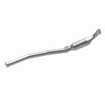 MagnaFlow 52172 oem grade direct-fit catalytic converter, opposite side view of the turntable spin