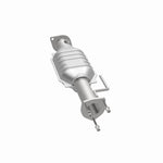 MagnaFlow 23297 hm grade direct-fit catalytic converter, opposite side view of the turntable spin