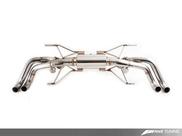 AWE Tuning Audi R8 4.2L Spyder SwitchPath Exhaust - autotalent
