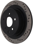 StopTech 08-09 Infiniti EX35 / 05-08 G35 / 09 G37 / 06-09 M35/M45 Drilled Left Rear Rotor