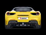 Akrapovic 16-17 Ferrari 488 GTB/488 Spyder Slip-On Line (Titanium) w/ Carbon Tips