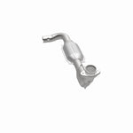 MagnaFlow 93374 hm grade direct-fit catalytic converter, opposite side view of the turntable spin