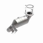 MagnaFlow 52015 oem grade direct-fit catalytic converter, opposite side view of the turntable spin