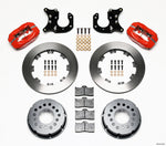 Wilwood Forged Dynalite P/S Rear Kit Red Big Ford 2.36in Offset