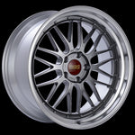 BBS LM 20x10 5x120 ET20 Diamond Black Center Diamond Cut Lip Wheel -82mm PFS/Clip Required