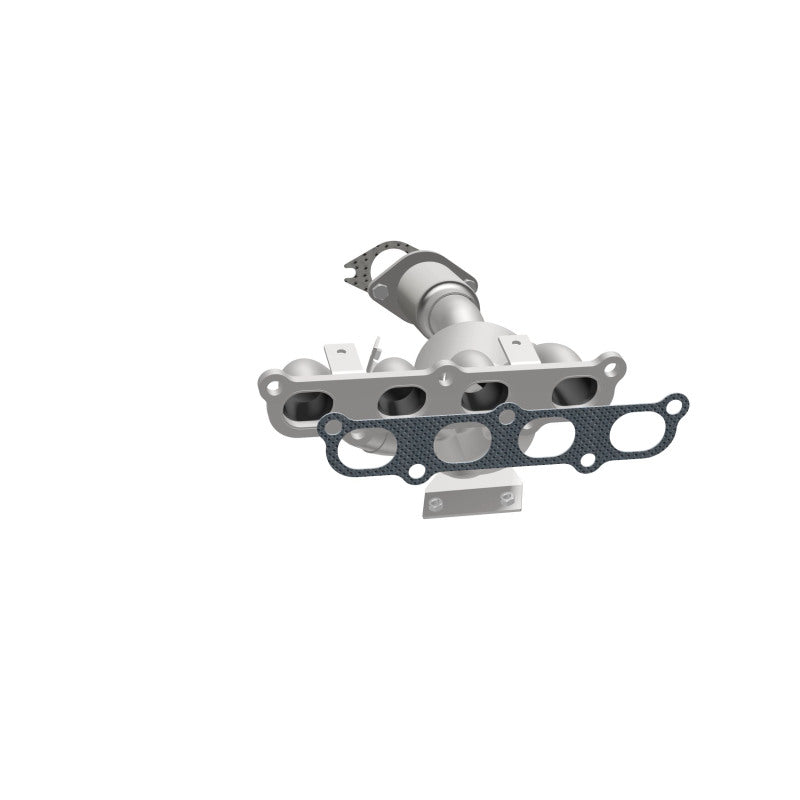 Compact top view of the head flange