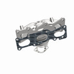 MagnaFlow 52780 oem grade manifold converter, opposite side view of the turntable spin