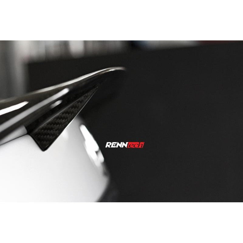 RennTech Performance Carbon Decklid Spoiler For Mercedes-Benz W204 C63 AMG - AutoTalent