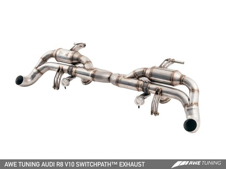AWE Tuning Audi R8 V10 Coupe SwitchPath Exhaust (2014+) - autotalent