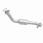 MagnaFlow 23470 hm grade direct-fit catalytic converter, side view of the turntable spin