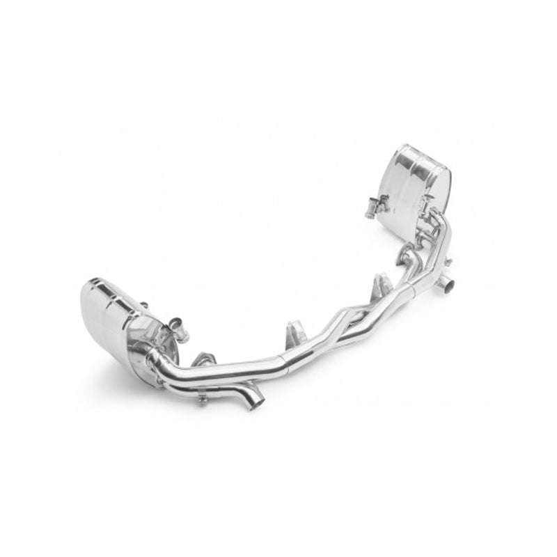 Tubi Style Stainless Steel Side & Central Mufflers Kit | Porsche 997.2 Carrera & Carrera S 2009-2011