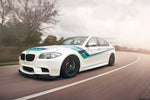 BMW F10 M5 CARBON FRONT LIP SPOILER - Installed view