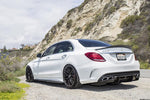 PSM Dynamic Carbon Fiber Side Skirts Mercedes-Benz W205 C63 AMG - autotalent