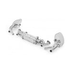 Tubi Style Stainless Steel Side & Central Mufflers Kit W Valve | Porsche 991 Carrera S 2012-2016