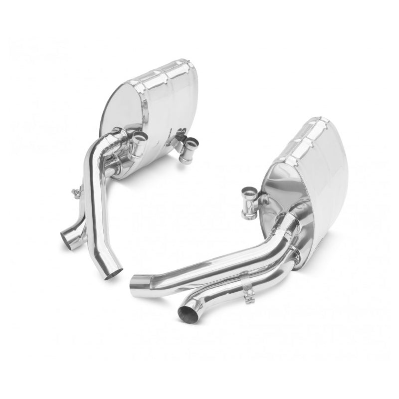 Tubi Style Stainless Steel Side Mufflers Kit | Porsche 997.2 Carrera & Carrera S 2009-2011