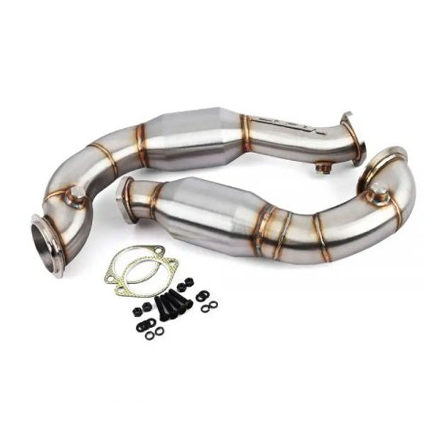 VRSF N54 Exhaust Stainless Steel Catless Downpipe V2 For BMW 335i, 135i 2007-2010