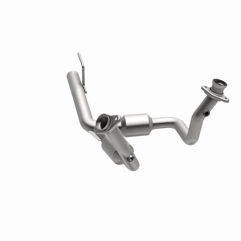 MagnaFlow 93241 hm grade direct-fit catalytic converter, opposite side view of the turntable spin