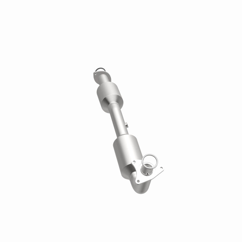 MagnaFlow 5582630 carb direct-fit catalytic converter, opposite side view of the turntable spin